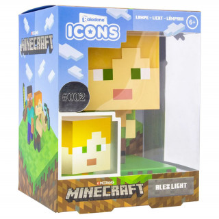 Paladone Minecraft: Alex Icon Lámpa BDP (PP6591MCFV2) AJÁNDÉKTÁRGY