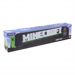 Paladone Minecraft Logo Lámpa (PP8759MCF) Ajándéktárgyak