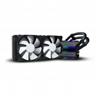 AIO Phanteks Glacier One 240MP D-RGB 24cm (PH-GO240MP_DBK01) Fekete  PC