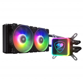 Cougar I Aqua ARGB 240 RGB (120mm) ventilátor x2 + távirányító PC