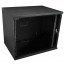 S-Link Rack Cabinet - 9U 19" Wall Mounted (530x400mm, Flatpack, Black) thumbnail