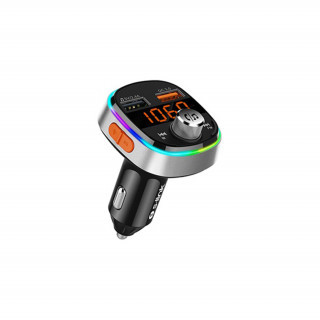 S-Link FM Transmitter - SL-BT235 Rainbow Bluetooth (BT5.0; Dual USB, 3A USB gyorstöltő, RGB) Mobil