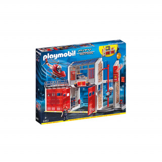 Playmobil Óriás tűzoltóállomás (9462) Játék