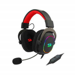 Redragon Zeus-X RGB 7.1 Gaming fejhallgató - Fekete/RGB (H510-RGB) PC