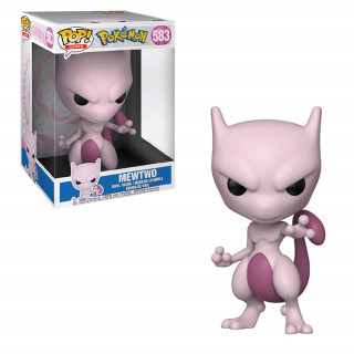 Funko Pop! Jumbo: Pokemon - Mewtwo (EMEA) #583 Vinyl Figura Ajándéktárgyak