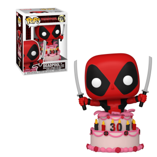 Funko Pop! Marvel: Deadpool 30th- Deadpool in Cake # 776 Vinyl Figura 