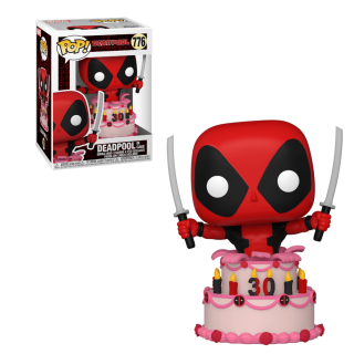 Funko Pop! Marvel: Deadpool 30th- Deadpool in Cake # 776 Vinyl Figura AJÁNDÉKTÁRGY