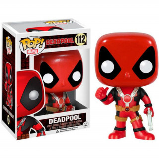 Funko Pop! Bobble: Marvel: Deadpool Thumb Up #112 Vinyl Figura Ajándéktárgyak