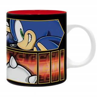 Sonic - Bögre - 320 ml - Sonic & Knuckles - Abystyle AJÁNDÉKTÁRGY