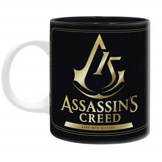 Assassin's Creed - Bögre - 320 ml - 15th anniversary - Abystyle AJÁNDÉKTÁRGY