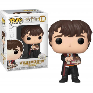 Funko Pop! Harry Potter: Wizarding World - Neville Longbottom with  Monster Book #116 Vinyl Figura Ajándéktárgyak