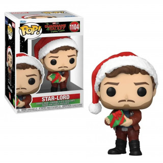 Funko Pop! Marvel: The Guardians of the Galaxy Holiday Special - Star-Lord #1104 Bobble-Head Vinyl Figura Ajándéktárgyak