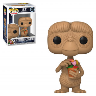 Funko Pop! Movies: E.T. 40th - E.T. w/ flowers #1255 Vinyl Figura Ajándéktárgyak