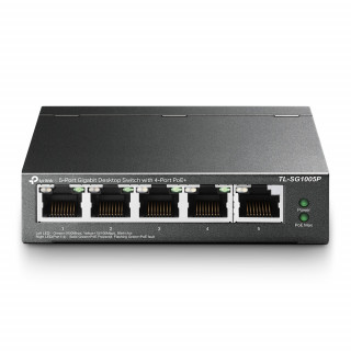 TP-Link TL-SG1005P 5-Port Gigabit Desktop Switch with  4-Port PoE+  PC