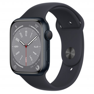 Apple Watch Series 8 GPS 45 mm Éjfekete 