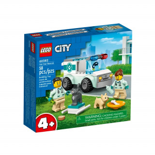 LEGO City Állatmentő (60382) Játék