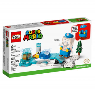 LEGO Super Mario Ice Mario és befagyott világ kiegészítő szett (71415) Játék