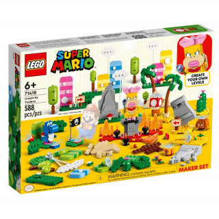 LEGO Super Mario Kreatív építés készítő szett (71418) Játék