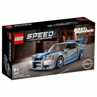 LEGO Speed Champions 2 Fast 2 Furious Nissan Skyline GT-R (R34) (76917) Játék