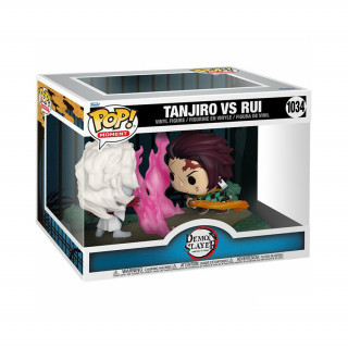 Funko Pop! Moment: Demon Slayer- Tanjiro vs. Rui #1034 Vinyl Figura Ajándéktárgyak