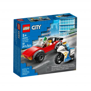 LEGO City Rendőrségi motoros autós üldözés (60392) Játék