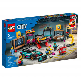 LEGO City Egyedi autók szerelőműhelye (60389) Játék