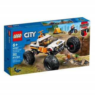 LEGO City 4x4-es terepjáró kalandok (60387) Játék