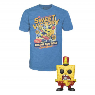 Funko Pop! Animation: Spongebob Squarepants Vinyl Figura Tee Box & T-Shirt XL Szett Ajándéktárgyak