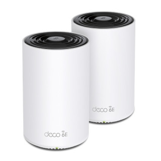 TP-LINK Deco XE75 (2-pack) AXE5400 Whole Home Mesh Wi-Fi 6E rendszer (Tri-Band) PC