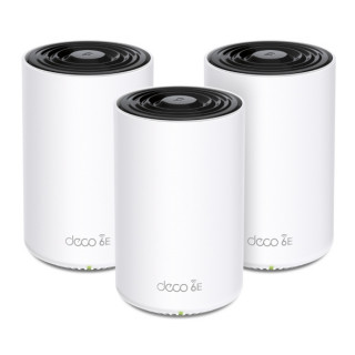 TP-Link Deco XE75 (3-pack) AXE5400 Whole Home Mesh Wi-Fi 6E rendszer (Tri-Band) PC