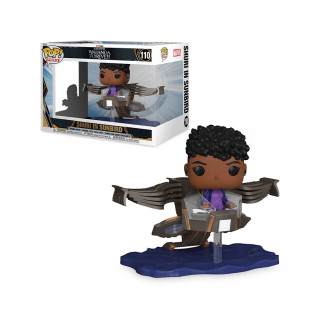 Funko Pop! Rides Super Deluxe: Marvel Black Panther Wakanda Forever - Shuri in Sunbird #110 Bobble-Head Vinyl Figura AJÁNDÉKTÁRGY