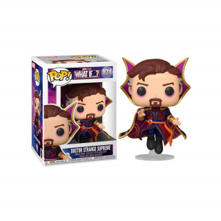 Funko Pop! Marvel: What If...? - Dr. Strange Supreme #874 Bobble-Head Vinyl Figura Ajándéktárgyak