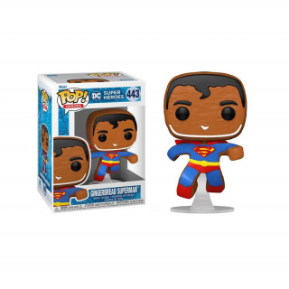 Funko Pop! Heroes: DC Super Heroes Holiday - Gingerbread Superman #443 Vinyl Figura Ajándéktárgyak