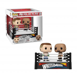 Funko Pop! 2-Pack WWE: John Cena and The Rock (2012) Vinyl Figurák Ajándéktárgyak