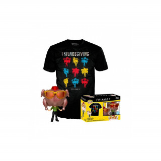 Funko Pop! & Tee (Adult): Friends - Monica with Turkey (Special Edition) Vinyl Figura & Póló (XL) AJÁNDÉKTÁRGY