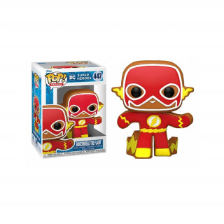 Funko Pop! Heroes: DC Super Heroes Holiday - Gingerbread The Flash #447 Vinyl Figura Ajándéktárgyak