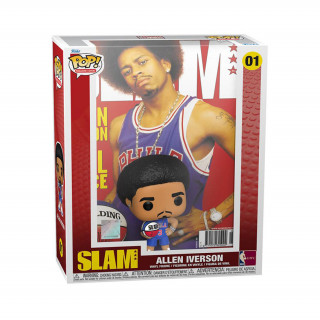 Funko Pop! NBA Magazine Covers: Slam - Allen Iverson #01 Vinyl Figura Ajándéktárgyak