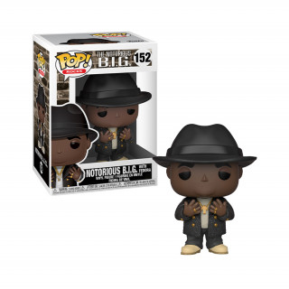 Funko Pop! Rocks: Notorious B.I.G. - Notorious B.I.G. with Fedora #152 Vinyl Figura Ajándéktárgyak