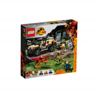 LEGO Jurassic World Pyroraptor és Dilophosaurus szállítás (76951) Játék