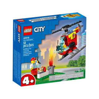 LEGO City Tűzoltó helikopter (60318) Játék