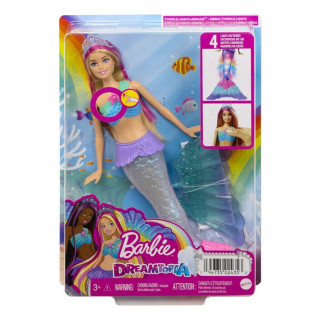 Barbie Tündöklő Szivárványsellő (HDJ36) Játék