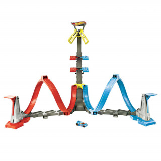 Mattel Hot Wheels: Loop & Launch Játékszett (GRW39) Játék