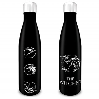 Pyramid The Witcher - Sigils Metal Drinks Bottle (MDB26371) AJÁNDÉKTÁRGY