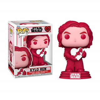 Funko Pop! Disney Star Wars: Valentines S3 - Kylo Ren #591 Bobble-Head Vinyl Figura AJÁNDÉKTÁRGY