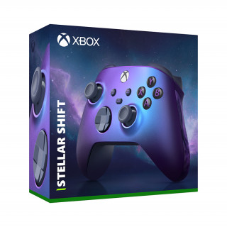 Xbox vezeték nélküli kontroller Stellar Shift (Fekete & Lila) Xbox Series