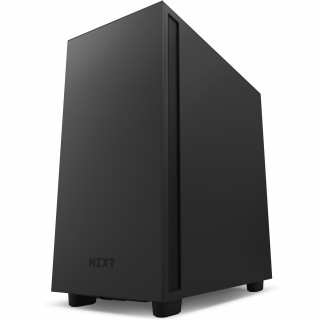 NZXT H7 Fekete (Táp nélküli) ablakos ATX ház PC