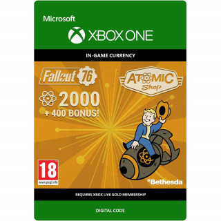 Fallout 76: 2000 (+400 Bonus) Atoms ESD MS XBOX ONE