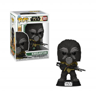 Funko Pop! Star Wars: BoBF- Krrsantan w/BG #581 Vinyl Figura Ajándéktárgyak