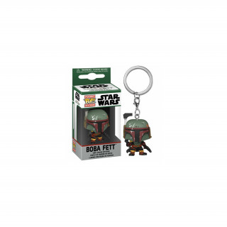 Funko Pop! Keychain: Star Wars- BOOK OF Boba Fett -Boba Fett Ajándéktárgyak