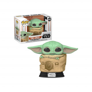 Funko Pop! #405 Star Wars: The Mandalorian- Child w/ Bag Vinyl Figura Ajándéktárgyak